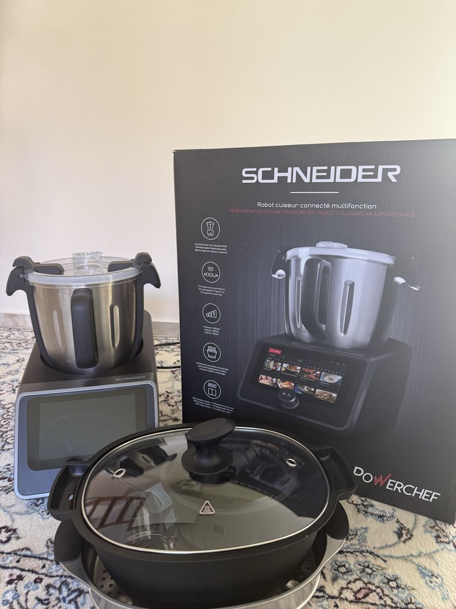 Schneider Elettrodomestici da cucina: Schneider Multifunktions-Kochzenter «PowerChef Max», 4.5 Lit – Nuovo (secondo la descrizione) da Schiers venduto da ok3232