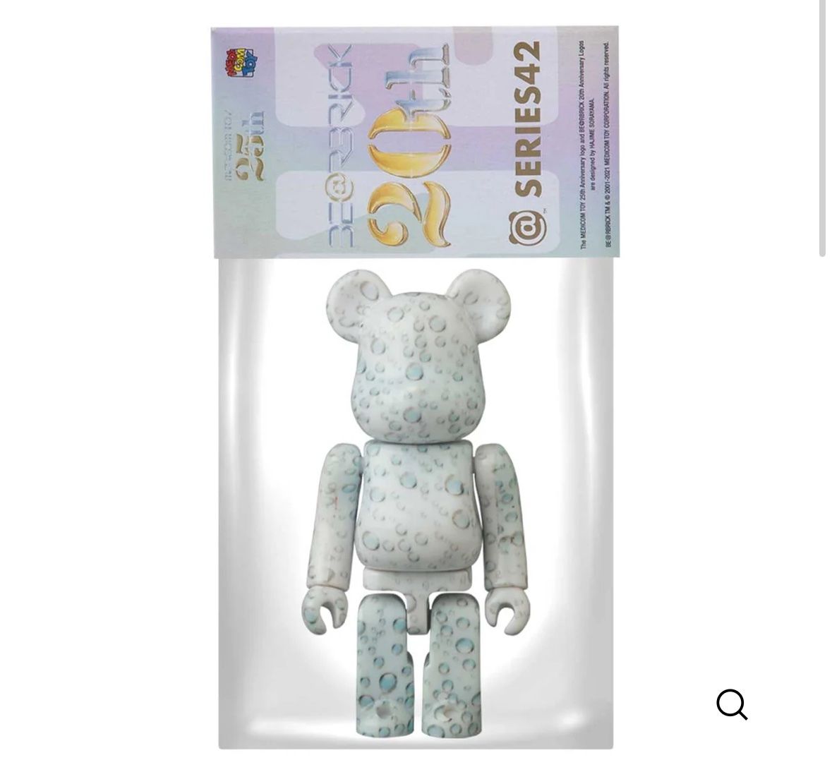 Medicom Toy Figuren: Bearbrick 100% Series 42 Pattern - Water Drops – Neu und originalverpackt aus Luzern von pengmarket_gmbh 1