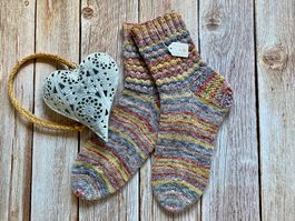 Handgestrickte Socken 🧦🧶 42/43. DIE Geschenkidee🎁!