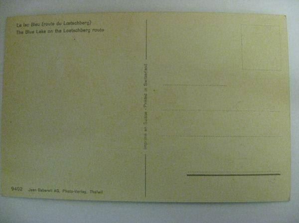 Cartes postales: AK  Blausee – D'occasion à Gundetswil par Egro01 1