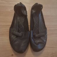 Puma Leder-Ballerinas schwarz Gr. 37