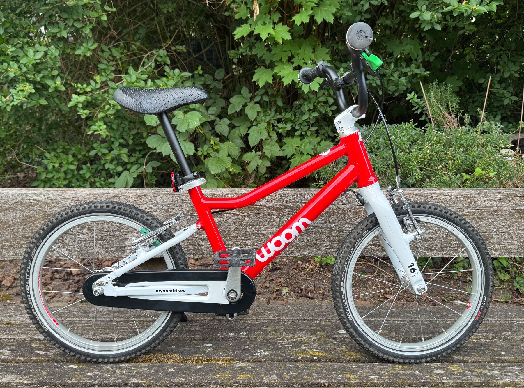 Woom Biciclette: Woom 3, Kinderfahrrad rot – Usato da Zürich venduto da Stray