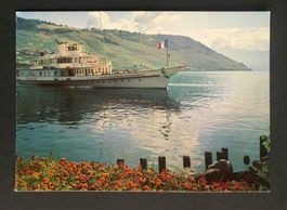 AK Lac Leman SBB Karte Schiff