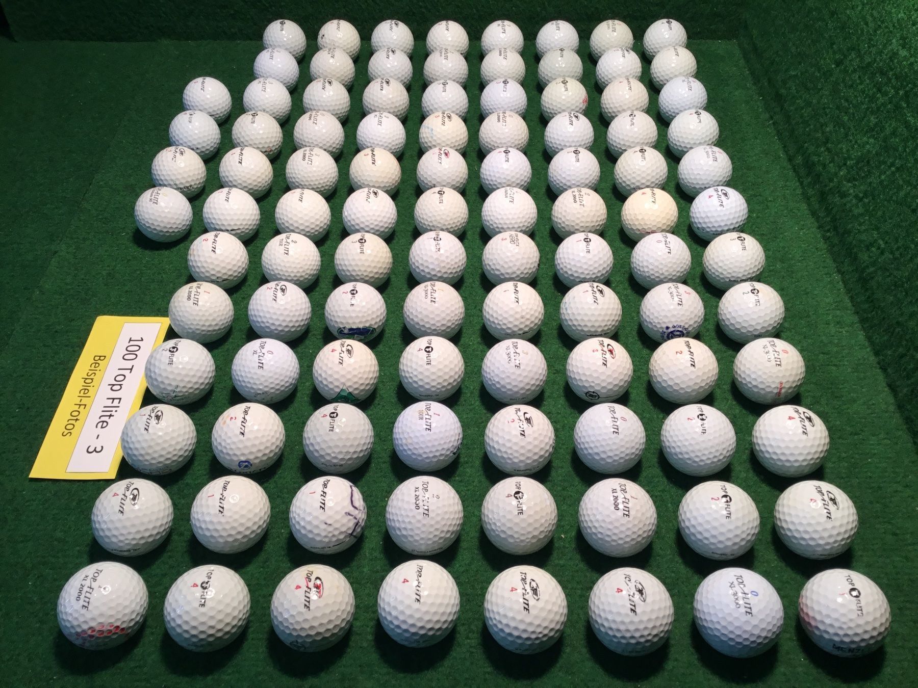 Palloni: 100 Golfbälle Top Flite (mittel) – Usato da Bergdietikon venduto da shimano4 1
