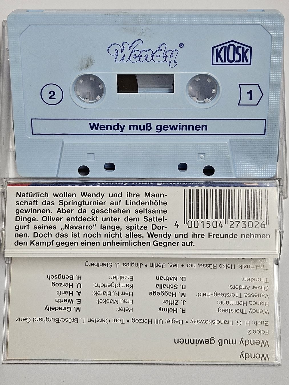 Kompaktkassetten: Wendy muss gewinnen / Nr 2 / Kassette #WT18 – Gebraucht aus Oberdorf BL von BaldenEagle 1