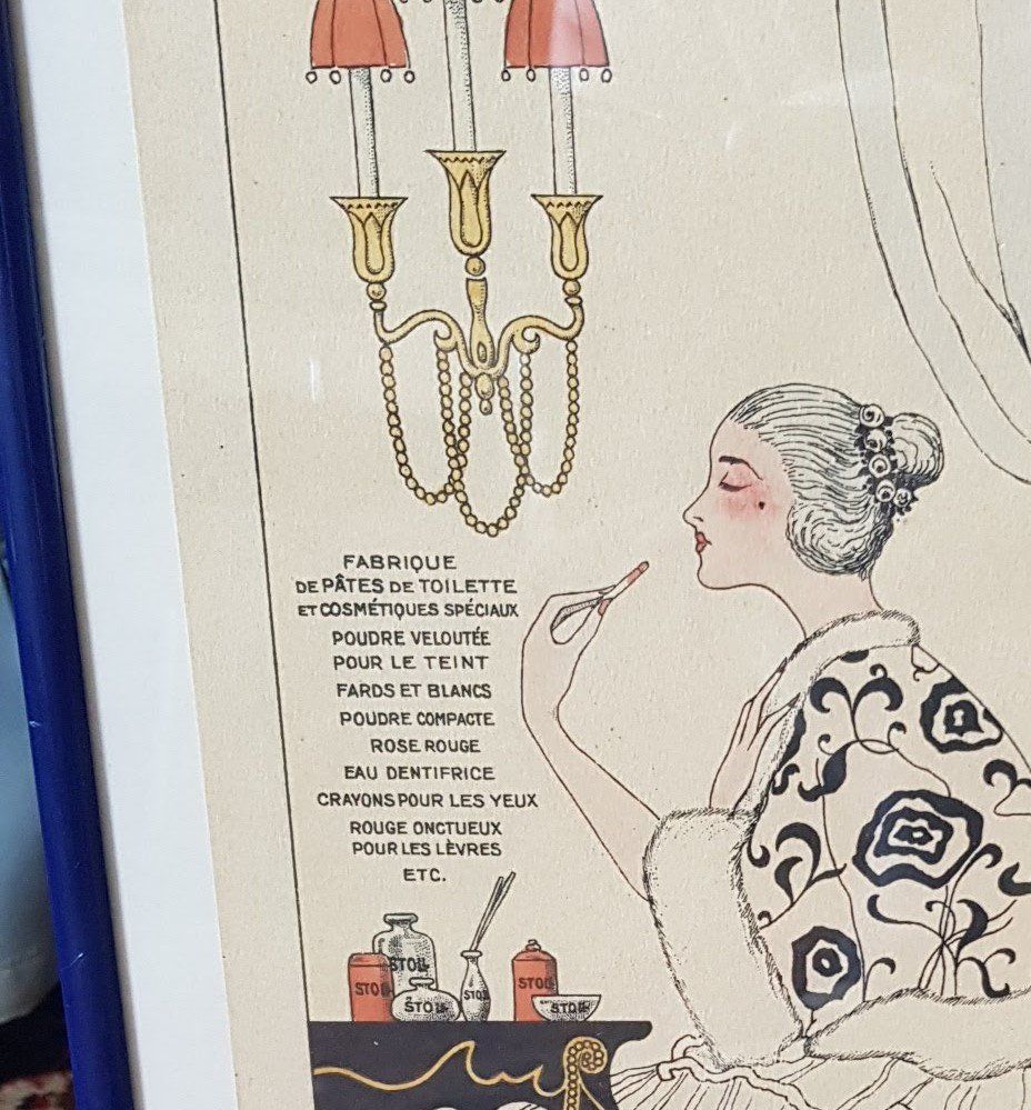 Foto & Immagini: Werbung Jugendstil - Parfumerie Stoll Luzern – Usato da Mörschwil venduto da antiksalon 3