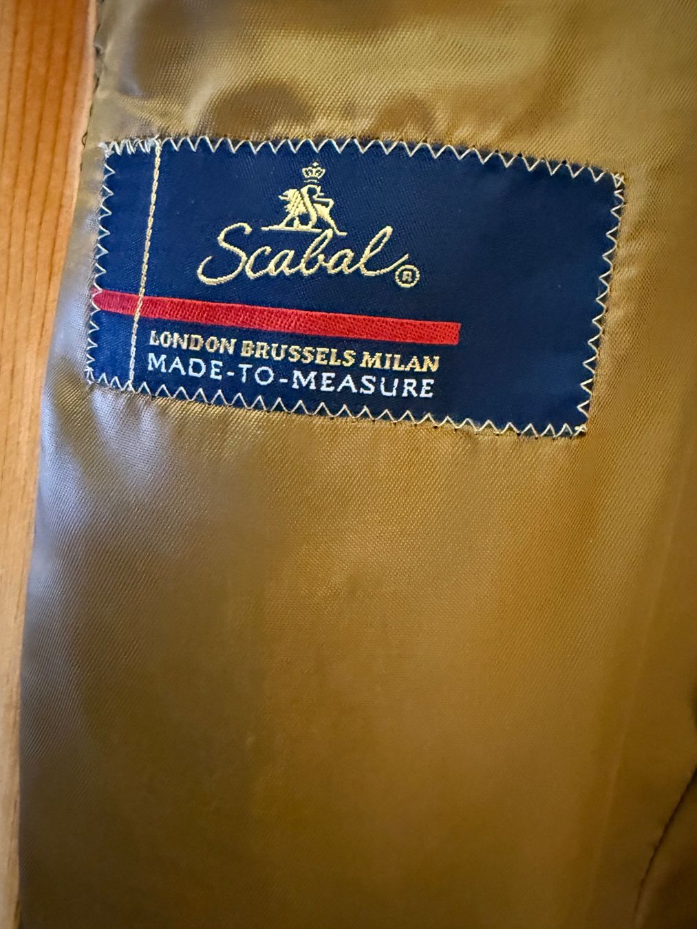 Jacken: Cordjacke von Scabal in orange-ocker – Gebraucht aus Neukirch / Egnach von Taucher68 3