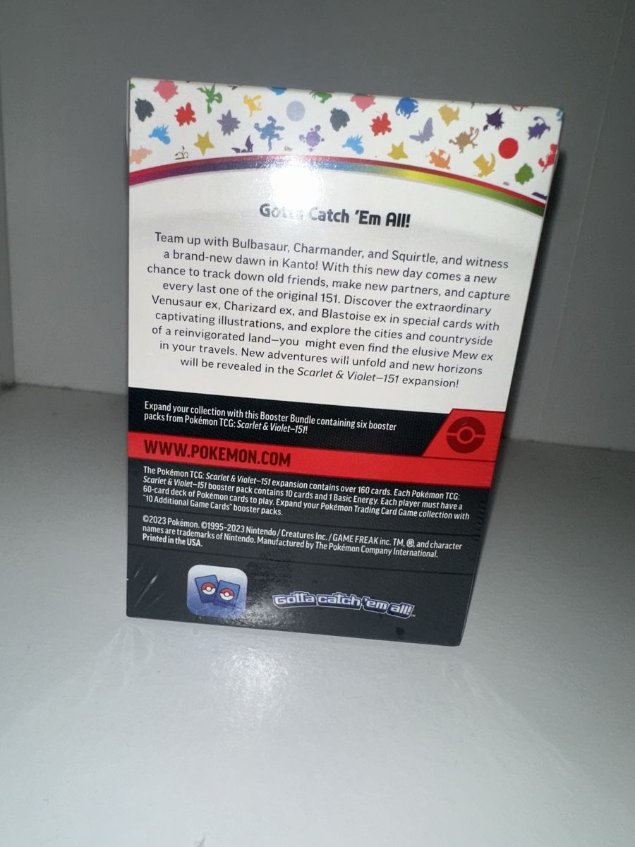 Pokémon Sammelbilder & Trading cards: S&V 151 Booster Bundle English – Neu und originalverpackt aus Allschwil von delRic1 1