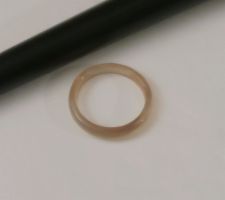 Ring Naturstein beige, 50.2 mm