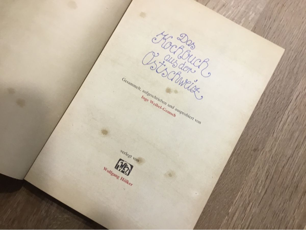 Libri: Das Kochbuch aus der Ostschweiz – Usato da Triesen venduto da Trisuna 1