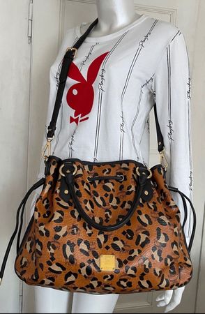 MCM Original Bucket Tote Bag
