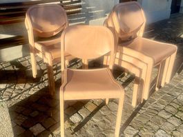6 chaises Dietiker "Rey" (Modèle 02105) – Design Bruno Rey