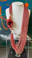 Rare collier en murano, pièce unique de créateur Made Murano