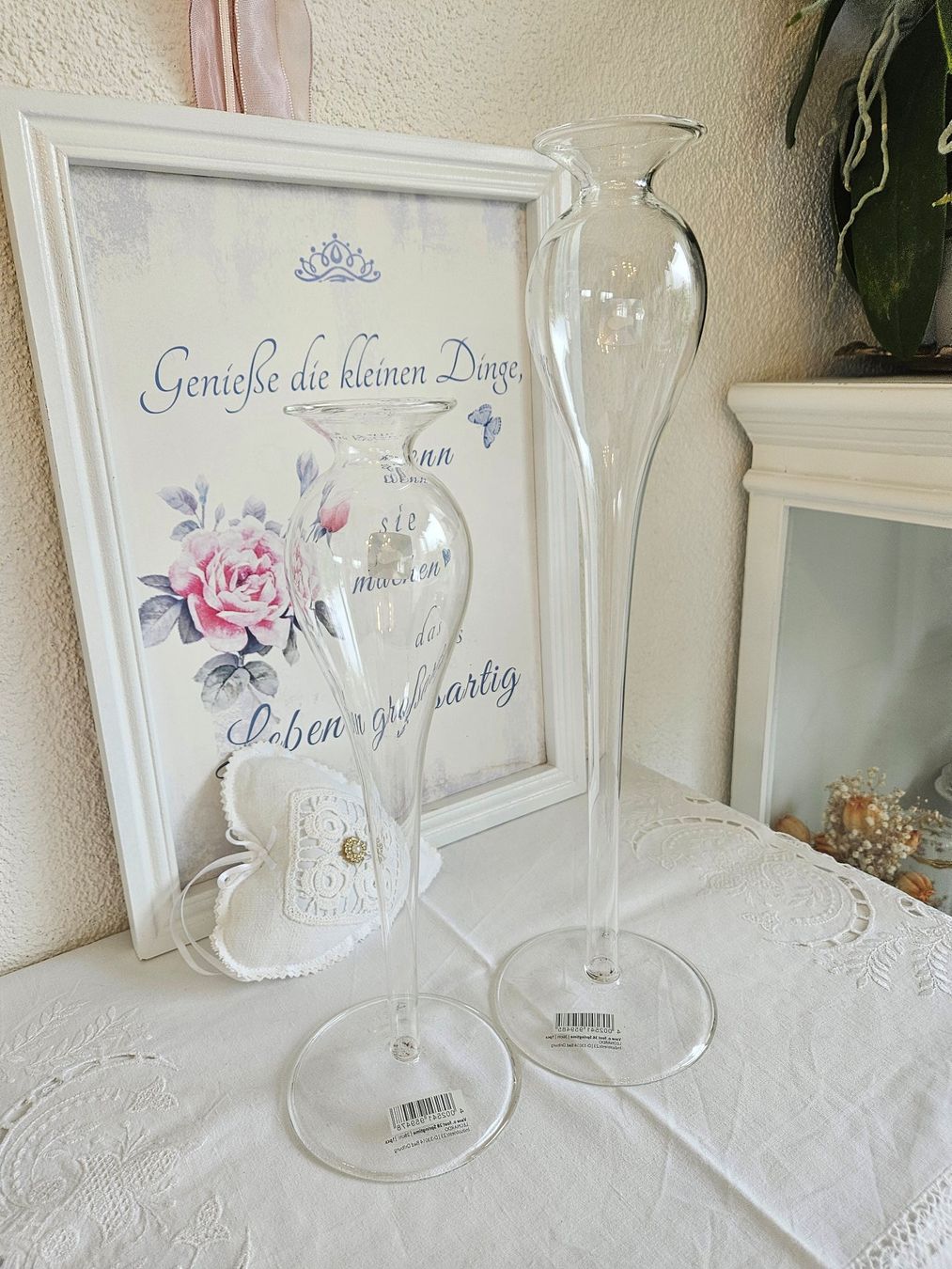 Portacandele: 2 Kerzenständer von Leonardo Glas 28 + 36 cm – Usato da Gossau ZH venduto da Goes05 3
