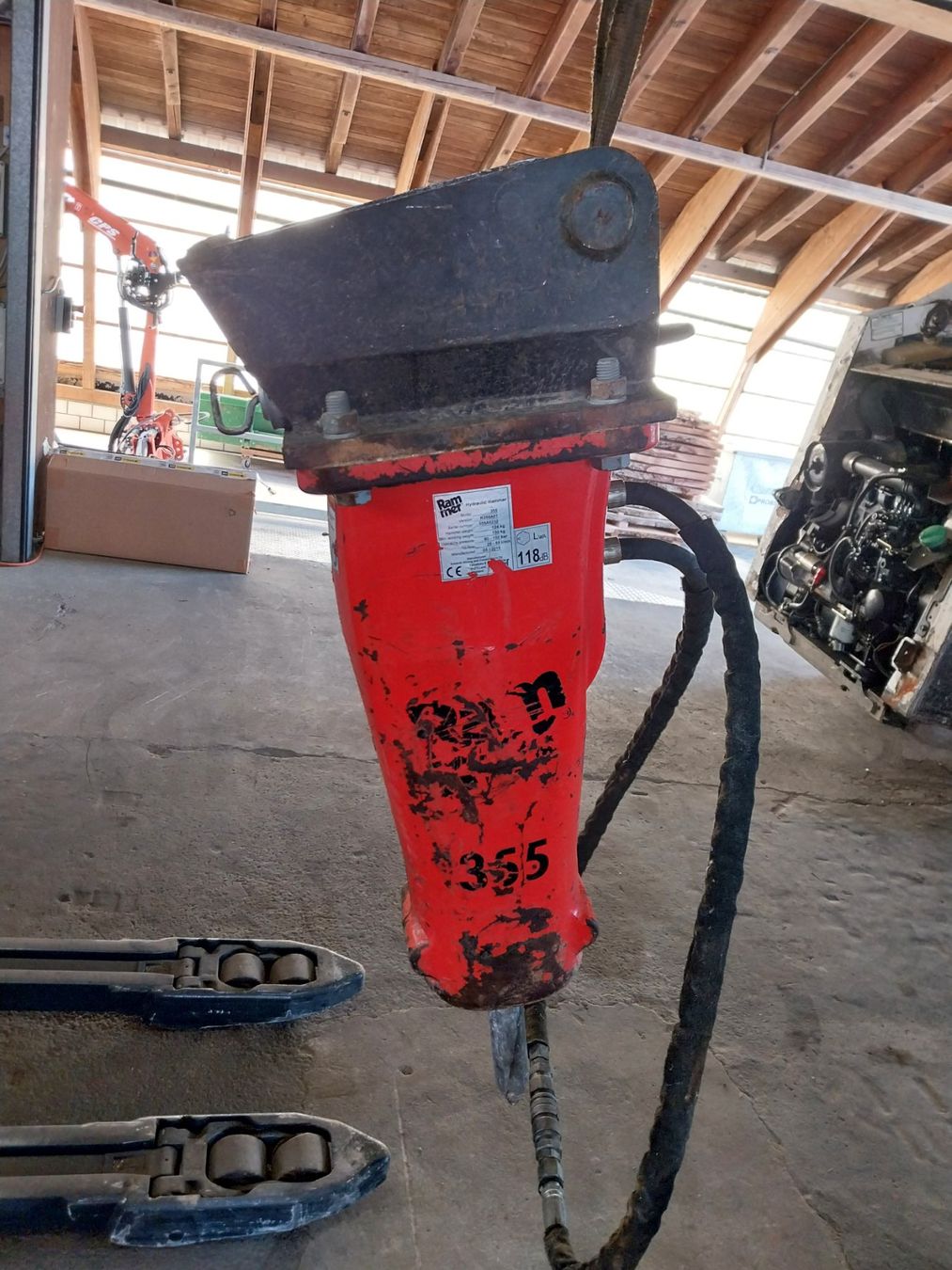 Tutti gli attrezzi: Hydraulikabbauhammer Rammer 355 – Usato da Ramsei venduto da acmoag 1