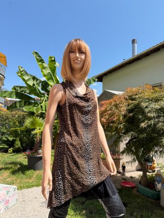 Sommer Tunika - Kleid  /Gr. S