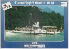 Vierwaldstättersee - Dampfschiff Gallia 1913