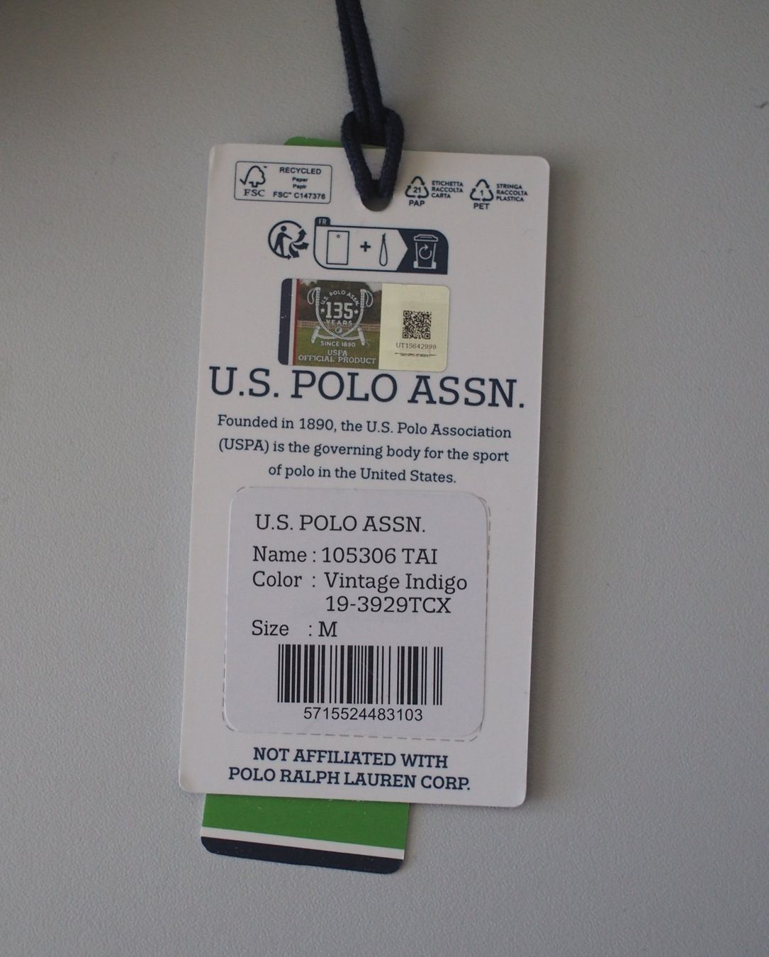 US Polo Maglioni & Felpe: Herren Pullover U.S. POLO ASSN. dunkelblau Grösse M neu – Nuovo (secondo la descrizione) da Weggis venduto da irgendeinNutzername 2
