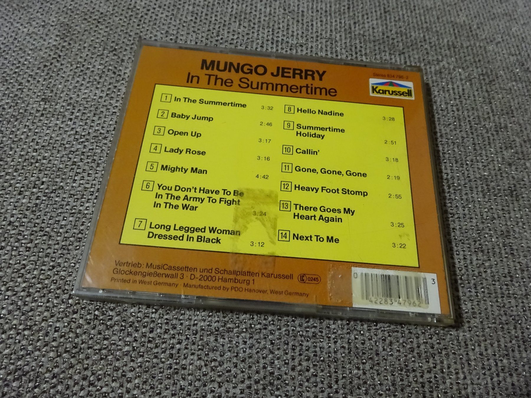 CD: In The Summertime/Mungo Jerry – Nuovo (secondo la descrizione) da Rothrist venduto da Mistery1 1