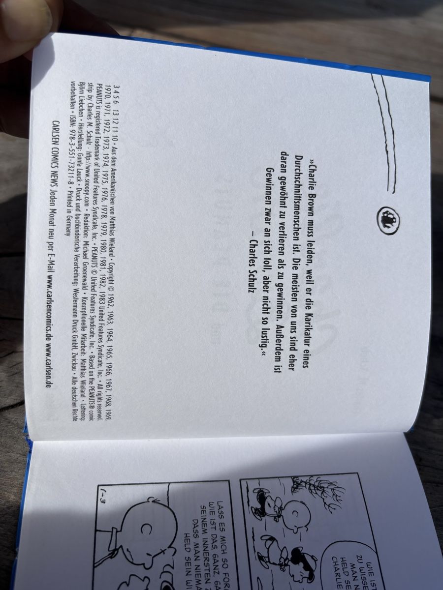 Libri: Comic Buch Charlie Brown und die Peanuts  – Usato da Würenlos venduto da Ashley24 3
