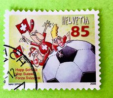 Nr. 1275 HOPP SCHWIIZ GESTEMPELT 2008  