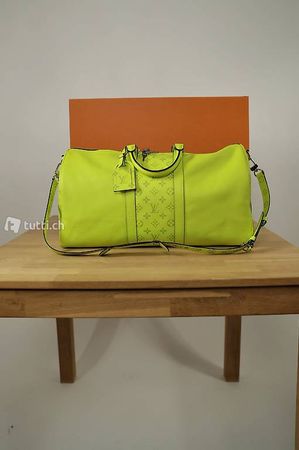 Louis Vuitton Keepall Bandouliere Monogram 50 Bahia Taiga
