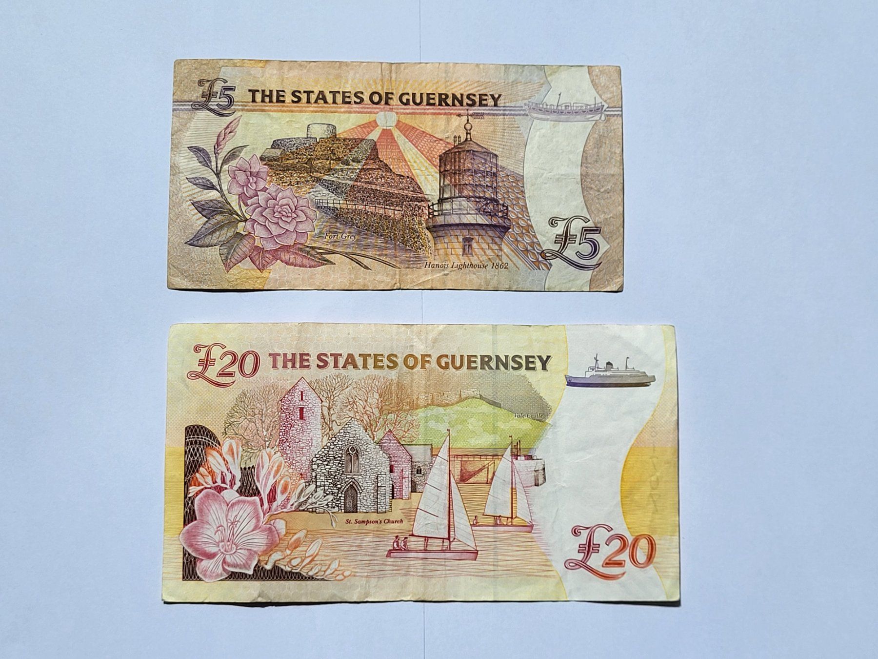 Banconote: Banknoten aus Guernsey – Usato da Pravidondaz venduto da LVtik 1