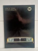 Brochure Catalogue Lancia Thema 1986 Station Wagon (Italie)