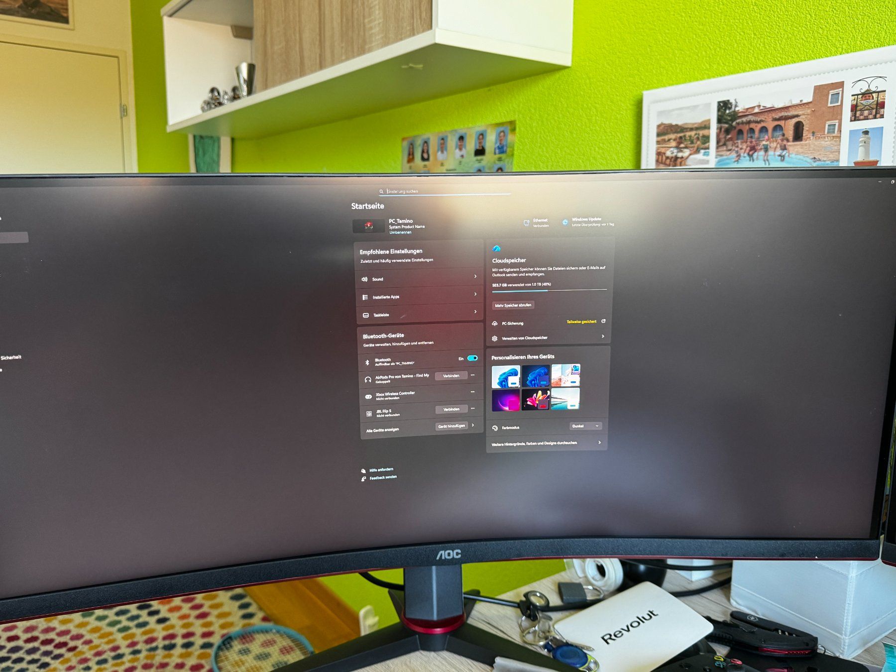AOC Ecrans: Monitor OC CU34G2XP/BK LED – D'occasion à Romanshorn par Veltrix 1