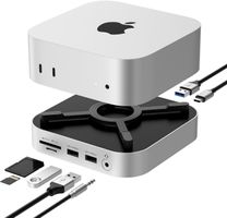 Mac mini M4 Dock SSD Hub NVMe USB-C 10Gbps