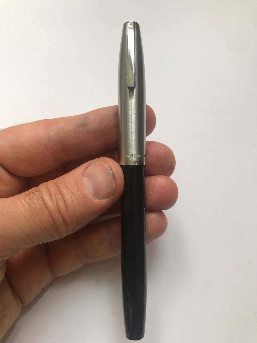 Penna & Evidenziatori: Top! Sheaffer Triumph Füller mit chromierter Kappe – Usato da Bern venduto da mpe_yg76