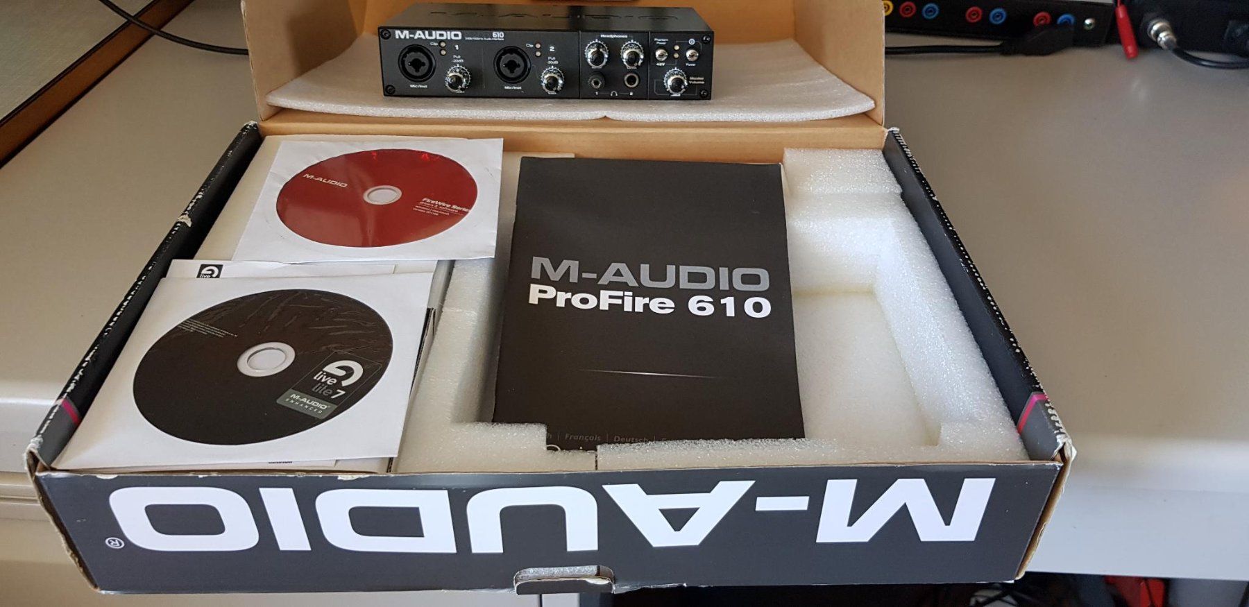 Studioequipment: M-Audio ProFire 610 Audio Interface – Gebraucht aus Frauenfeld von Tozz 3