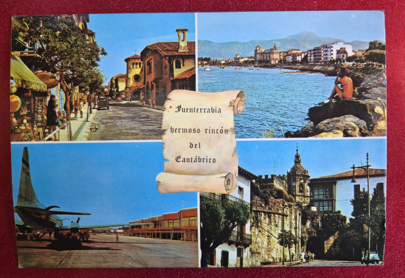 Cartoline postali: Fuenterrabia, Spanien 1986 – Usato da Melchnau venduto da Arthurius