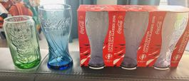 ⚽️5x Coca-Cola Gläser Euro 2016 / WM 2018 🍀