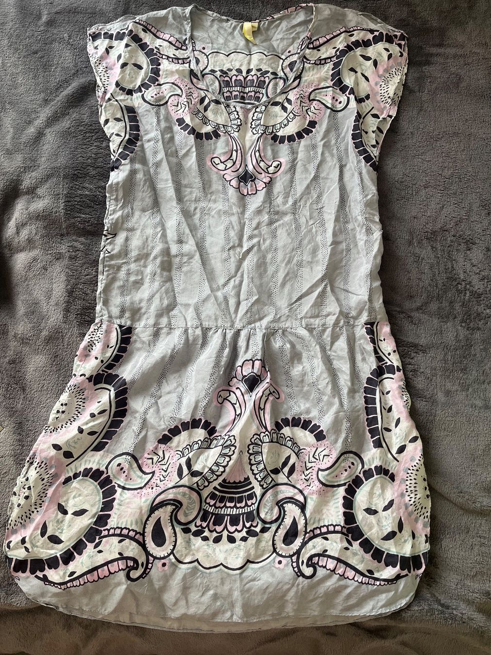 Iro Camicette: elegant blouse/dress IRO 100% silk size S – Usato da Chêne-Bougeries venduto da Seetooyoo 9
