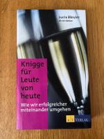 Buch "Knigge für Leute von heute", Lucia Bleuler, *WIE NEU*