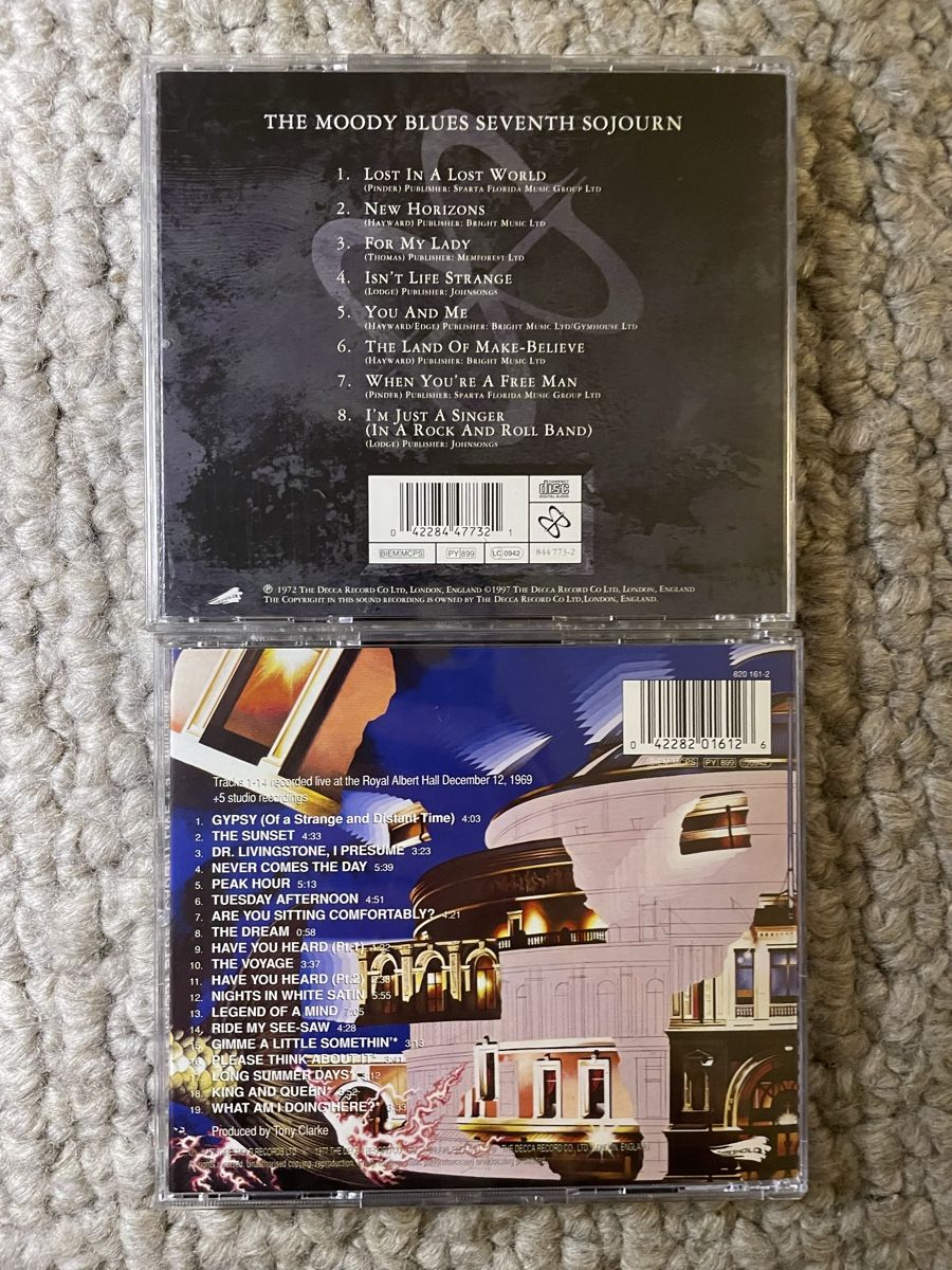 CD: 2x The Moody Blues – Usato da Reinach AG venduto da trigger7811 1