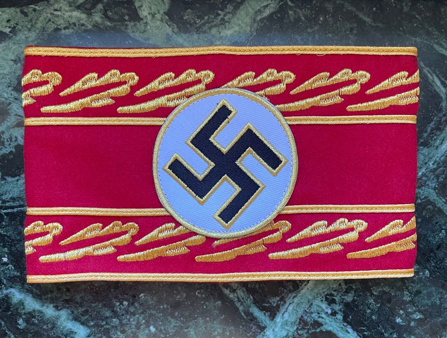 Uniformi: Armbinde Reichsleiter – Nuovo (secondo la descrizione) da Basel venduto da OrdenMax