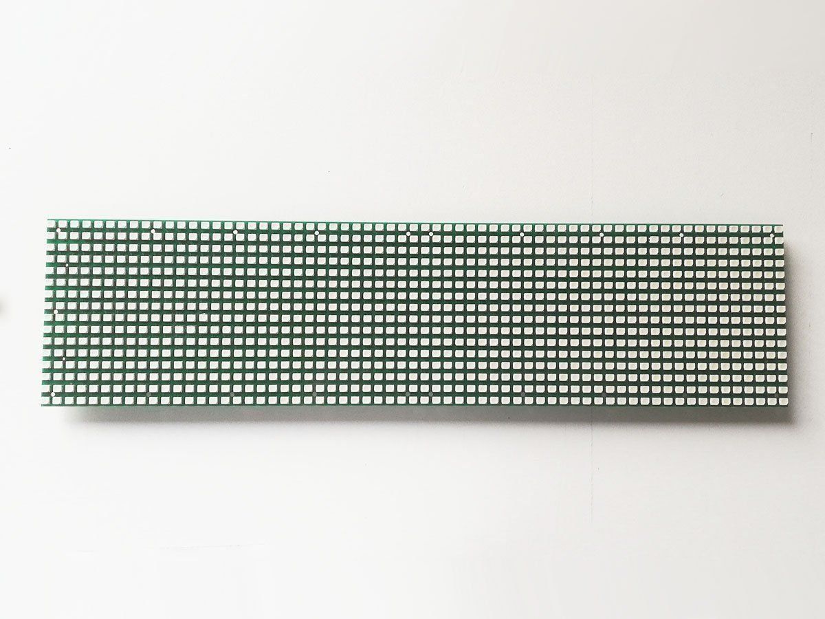 Componenti elettronici: LED Matrix Display 64x16 pixels color ROT 305x76 mm – Nuovo (secondo la descrizione) da Zurich venduto da led_matrix 3