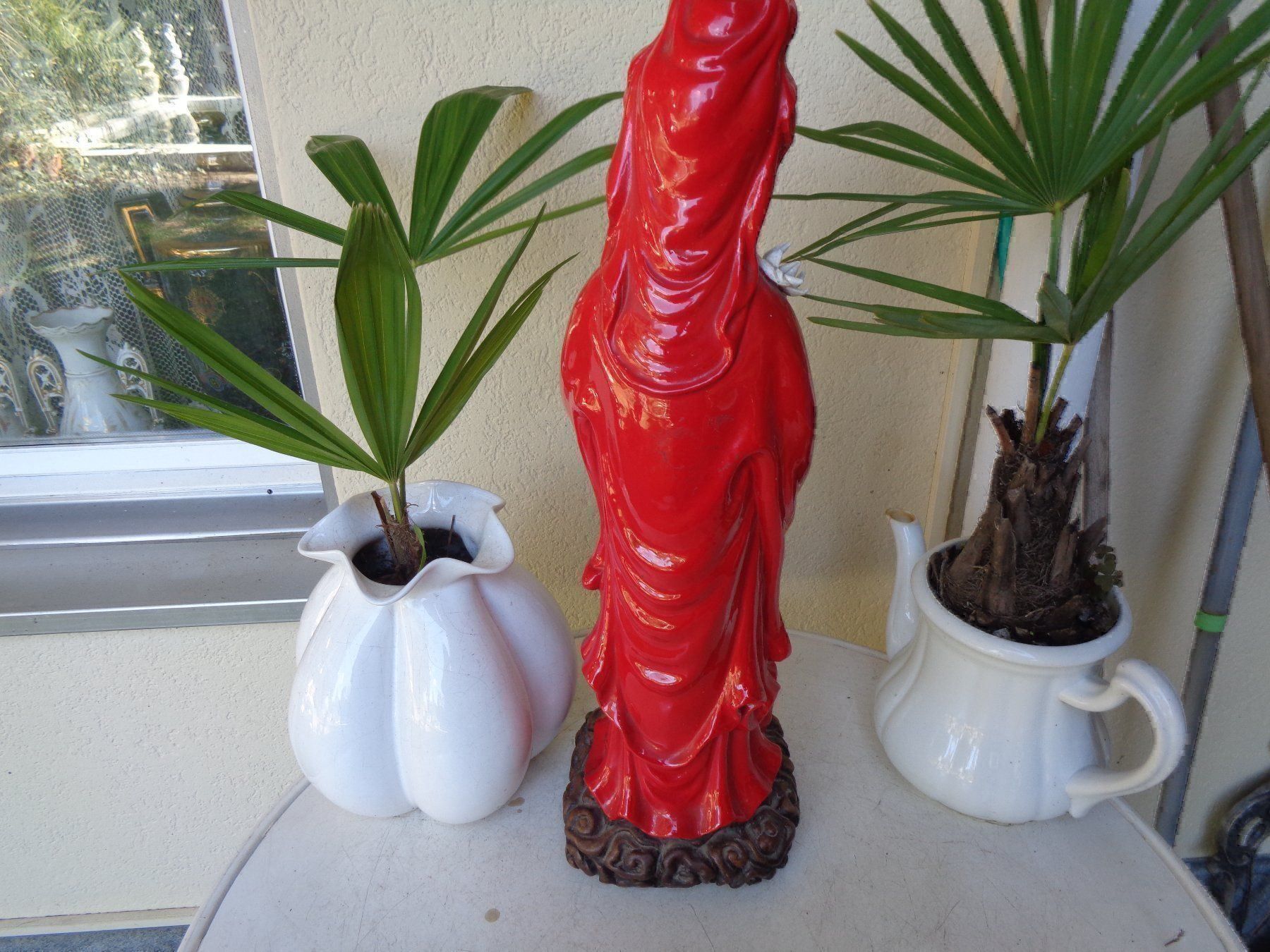 Statuette: Alte,grosse Figur aus Keramik – Usato da Camorino venduto da Hunpete 5