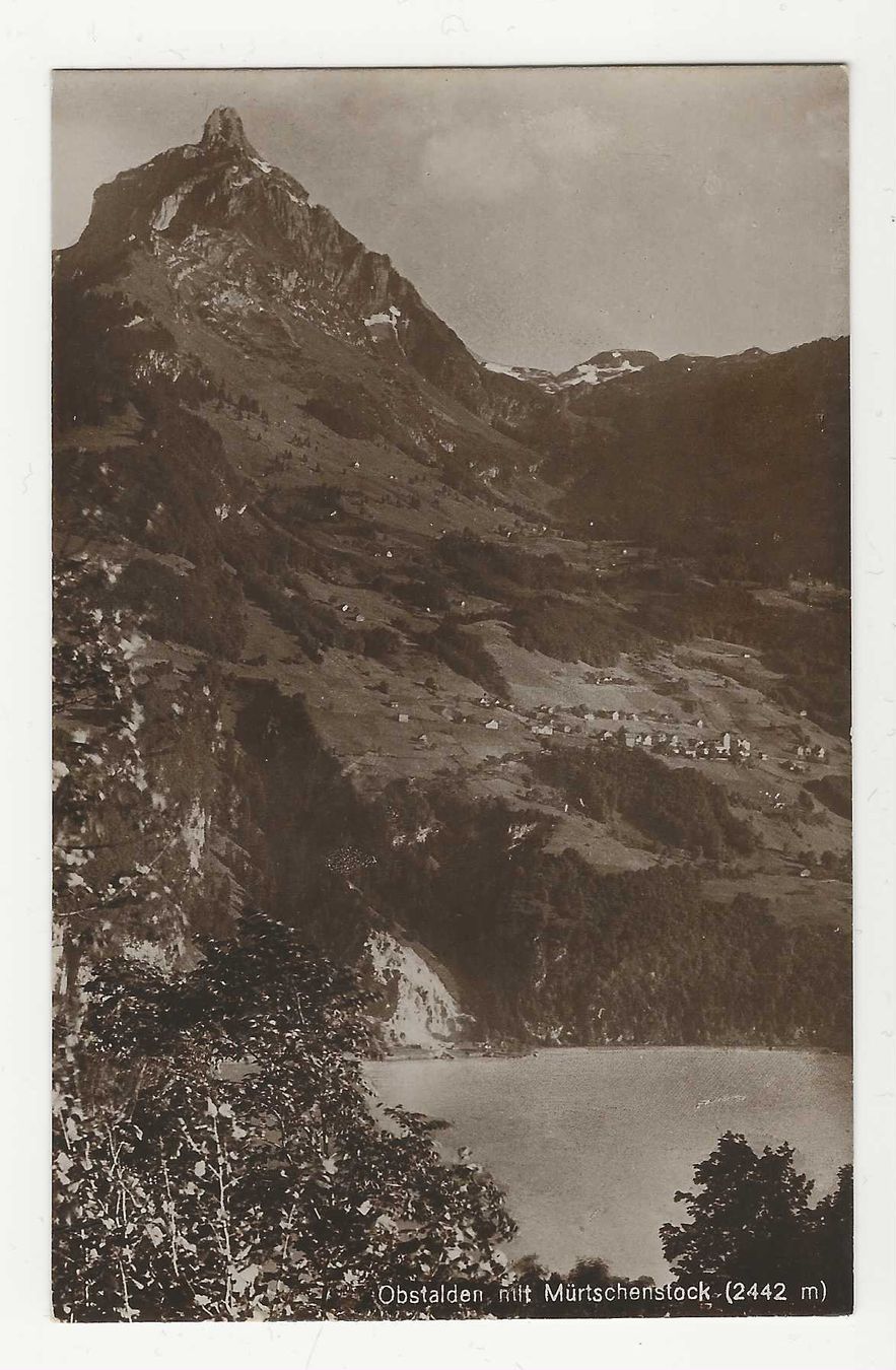 Cartes postales: OBSTALDEN  MIT  MÜRTSCHENSTOCK – D'occasion à Küttigen par rolypo