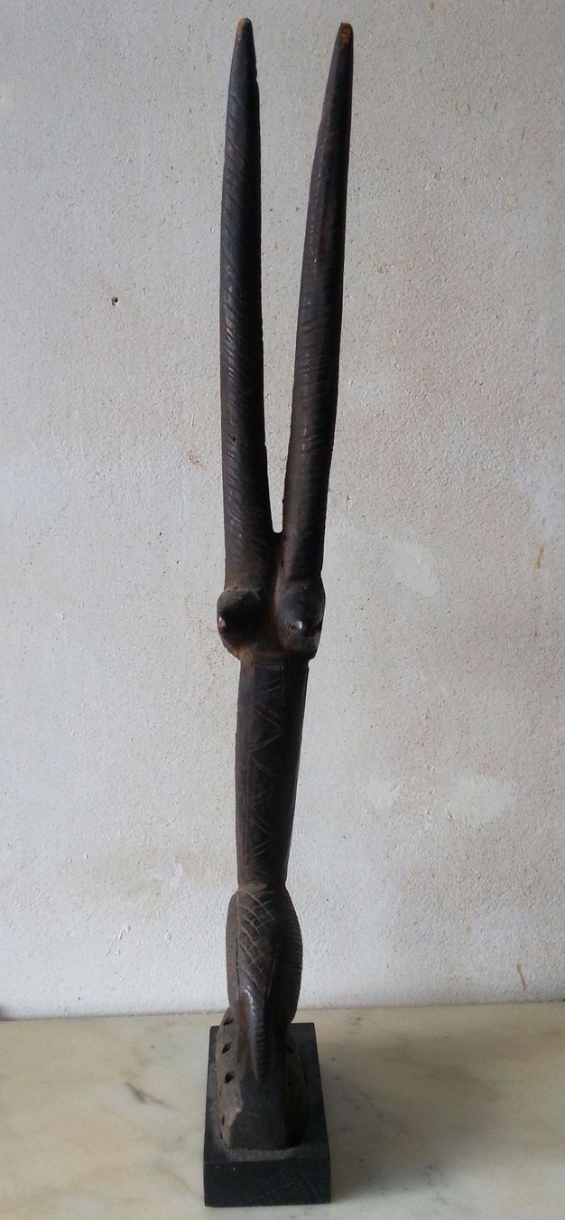 Skulpturen & Statuen: Bamana Ci Wara, Kopfschmuck Ritualfigur, Mali – Gebraucht aus Oberriet SG von Krishna111 4