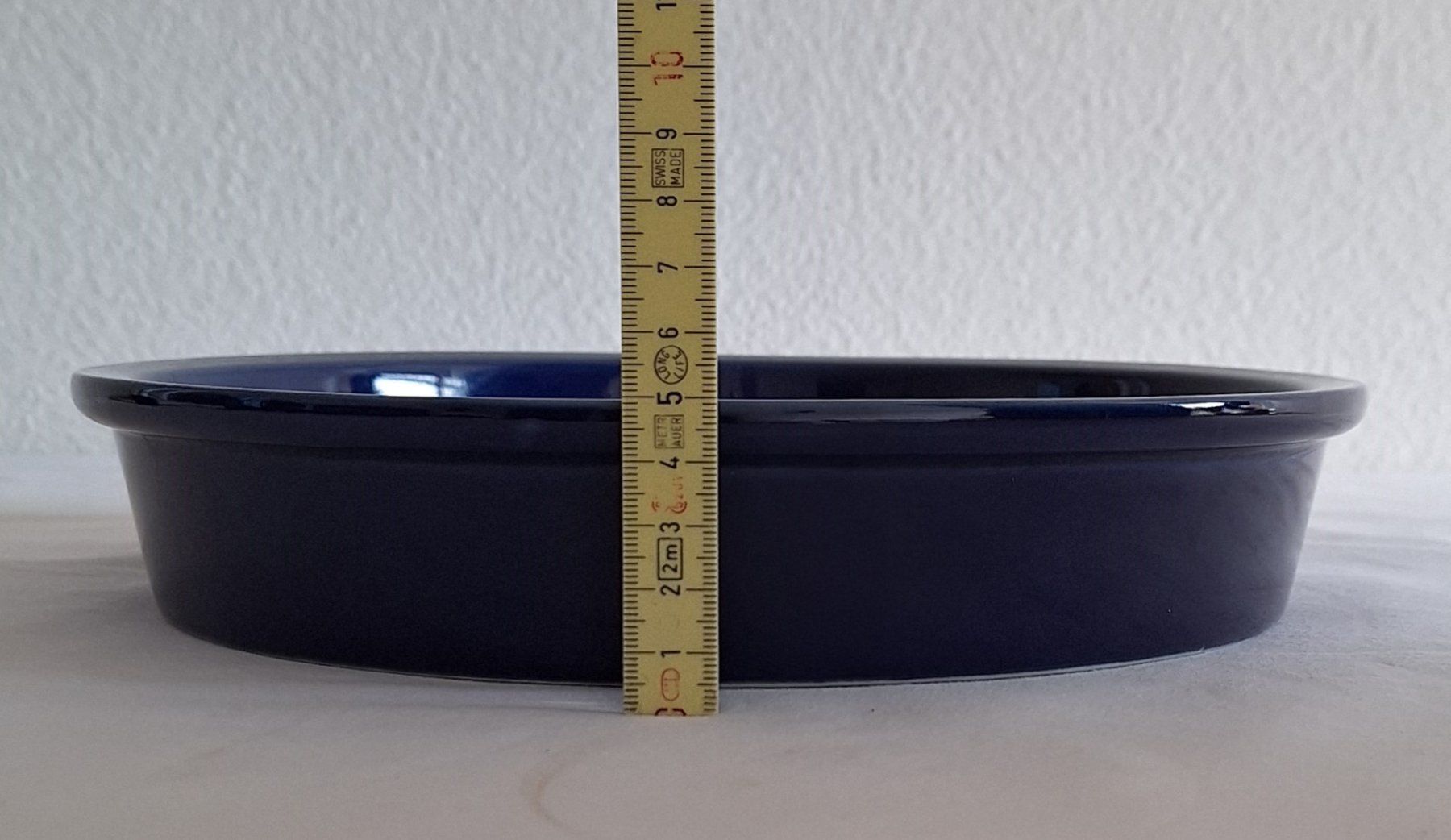 Sottobicchieri: 2 Keramik Blumenuntersetzer 26 cm dunkelblau – Nuovo (secondo la descrizione) da Bergdietikon venduto da Zozo 4