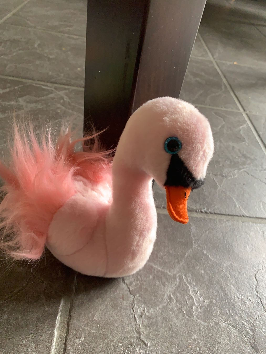 Spielzeuge: Stofftier Schwan rosa Plüschtier klein – Neu (gemäss Beschreibung) aus Gossau ZH von Daniela710