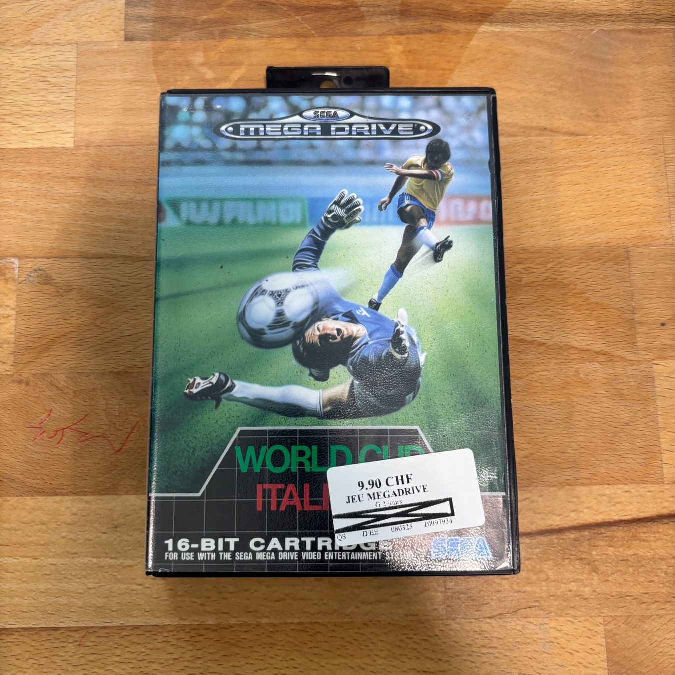 Spiele: Jeu Sega Mega Drive World Cup Italia – Gebraucht aus Lausanne von Korner-Cash