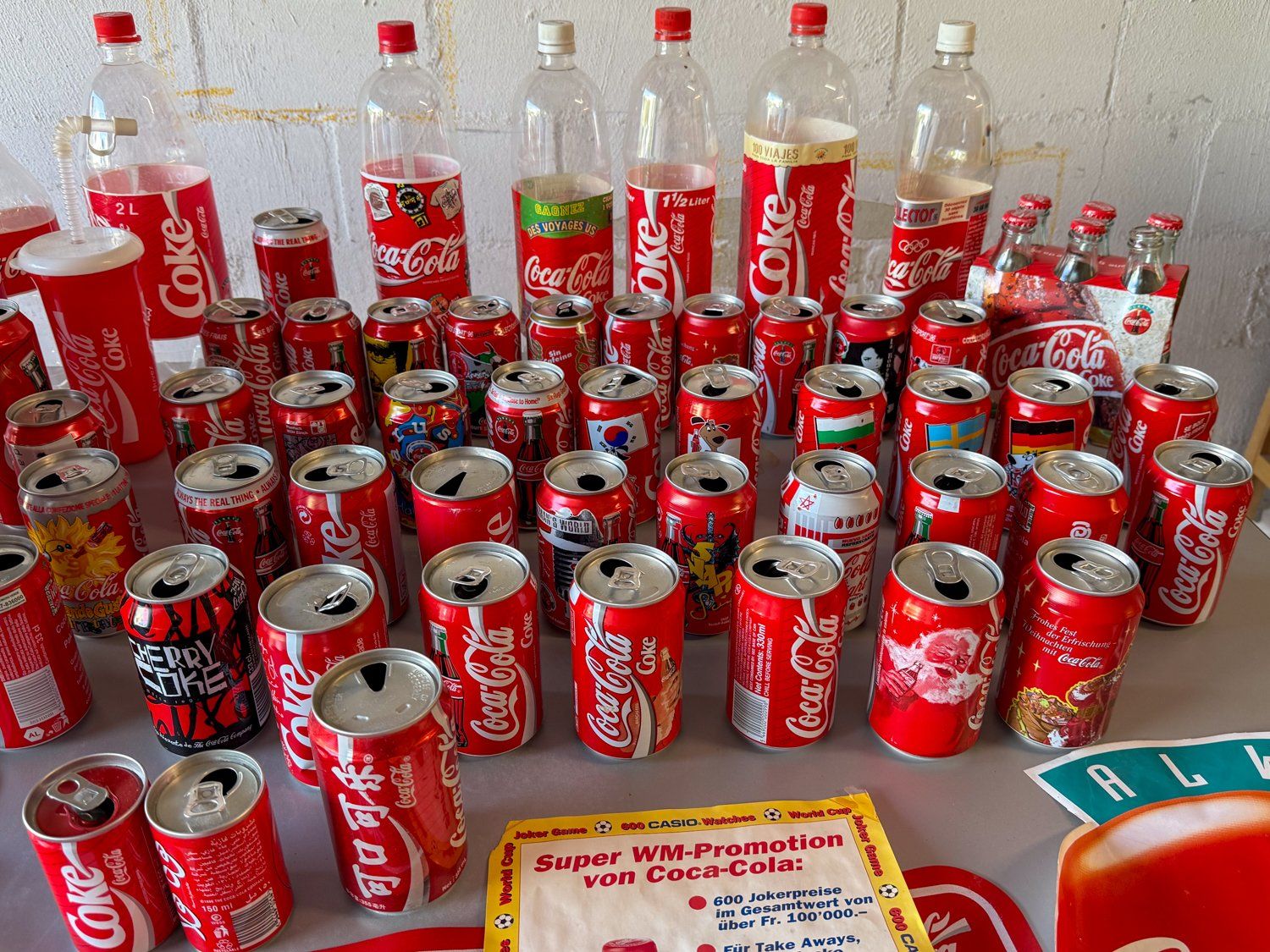 Coca-Cola Altro in Stoviglie & Bicchieri: Coca-Cola Sammlung: Flaschen, Dosen & Banner – Usato da Bülach venduto da sabrista 6