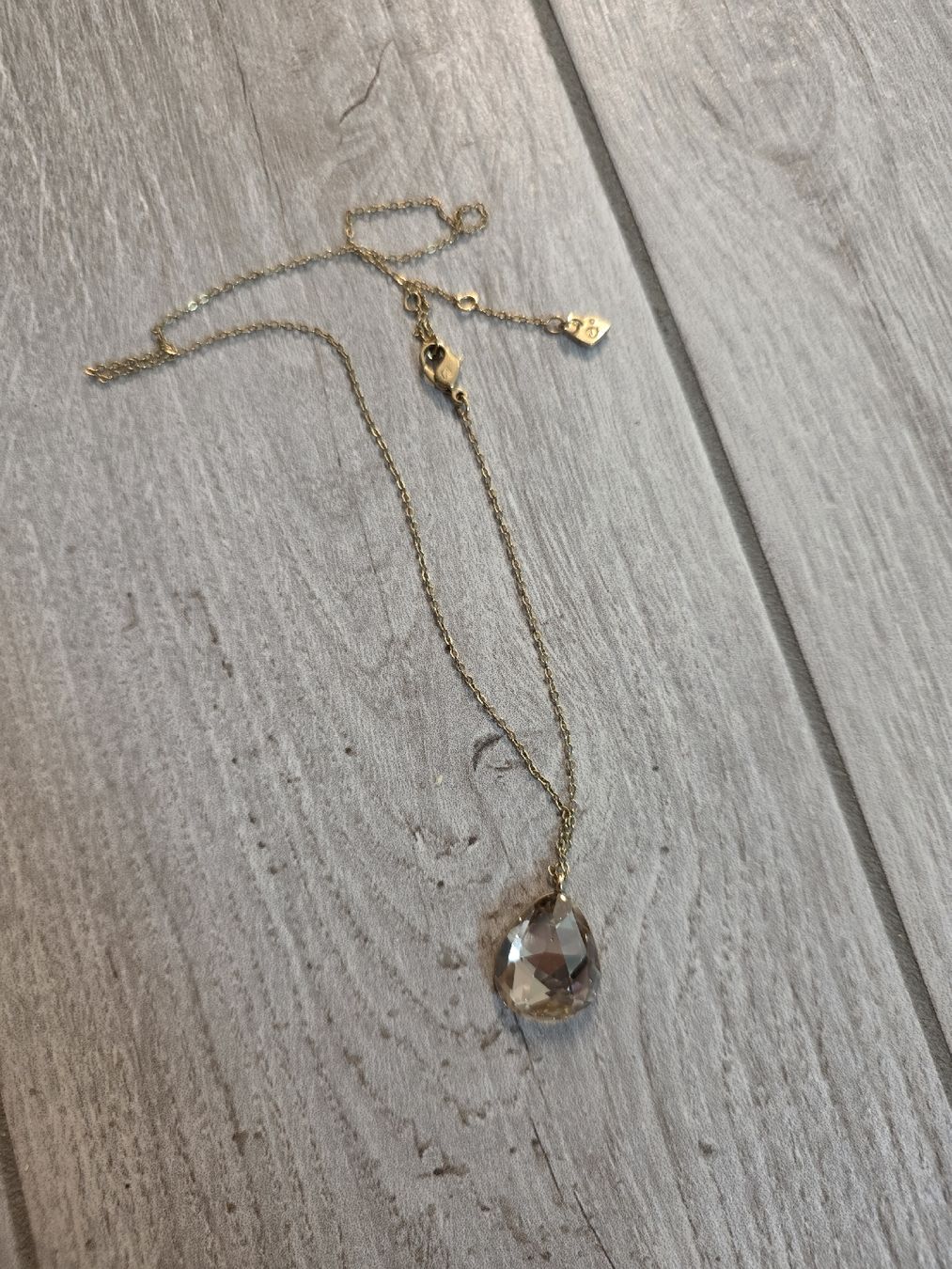 Catenine: Kette mit Anhänger Swarovski – Usato da Dorf venduto da Echo_Elements 1