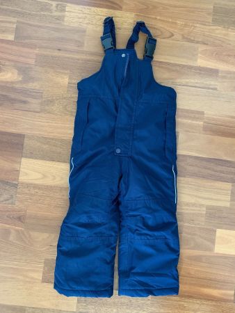 Neuwertige blaue Winterhose von impidimpi Grösse 86 / 92