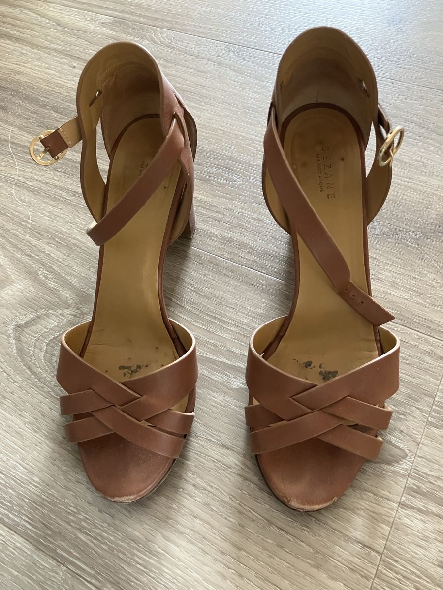 Sezane Scarpe da donna: Superbes sandales Sézane 38 – Usato da Peseux venduto da -Carlotta-