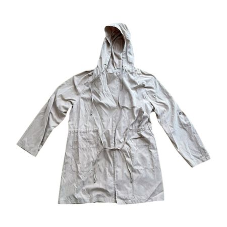 Zebra Regenjacke, Grösse L, Beige - Ideal für den Frühling!